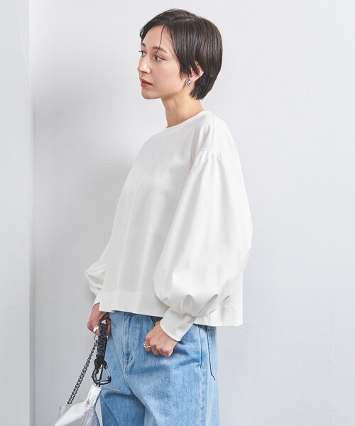 UNITED ARROWS パフスリーブ 半袖ニット バルーン袖 パフスリーブ ニット
