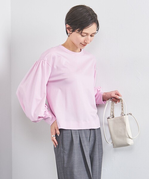 tシャツ ポンチ バルーンスリーブ カットソー レディース UNITED ARROWS tシャツ ポンチ バルーンスリーブ カットソー
