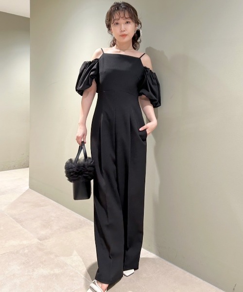 【早い者勝ち価格】バルーンスリーブ3wayコンビネゾン LILYBROWN LILY BROWN ワンピース バルーンスリーブ3WAYコンビネゾン