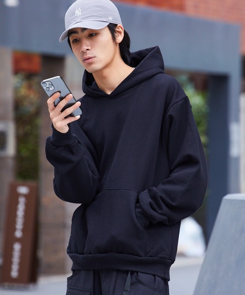 ロサンゼルスアパレル パーカー ブラック LOS ANGELES APPAREL