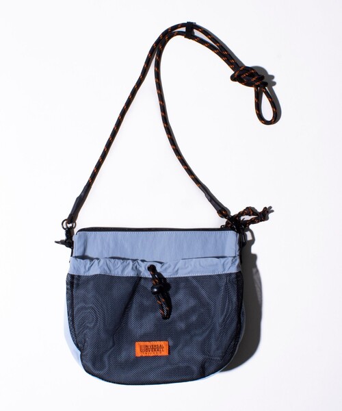 [美品] UNIVERSAL OVERALL ショルダーバック UNIVERSAL OVERALL ショルダーバッグ 撥水加工 ナイロン