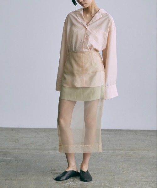 EN NEUME スカート Organza Layered Skirt : ZOZOTOWN Yahoo!店 - 通販