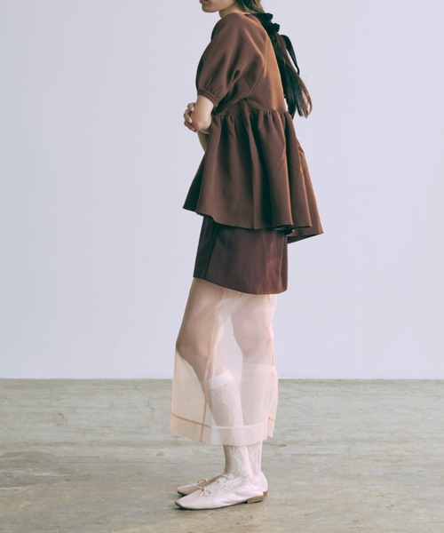 EN NEUME スカート Organza Layered Skirt : ZOZOTOWN Yahoo!店 - 通販