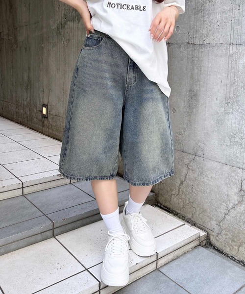 INGNI ジーンズ デニム デニムパンツ デニムハーフパンツ