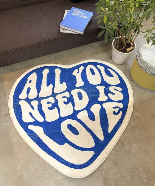 CALIFORNIA OUTFITTERS ラグ ラグマット 3-2A33 ラグマット ハート型