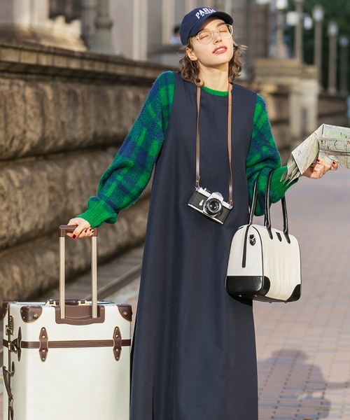 BONLECILL（ボンルシール） セットアップ FREE ネイビー レディース