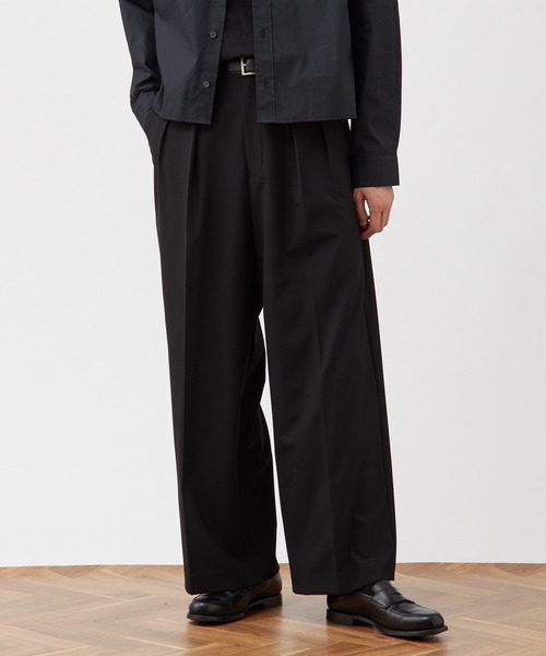 MONO-MART スラックス 「ZOZO限定」2WAYストレッチタックワイド