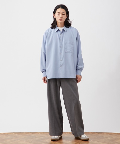 B.C STOCK（ベーセーストック） スラックス ツータック ワイド