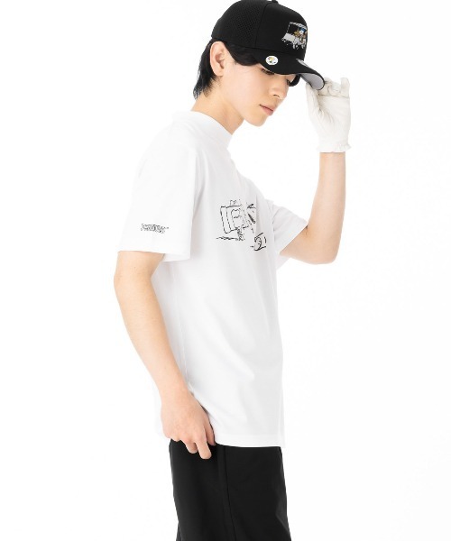 NEW ERA ポロシャツ ニューエラゴルフ 半袖Tシャツ ピーナッツ