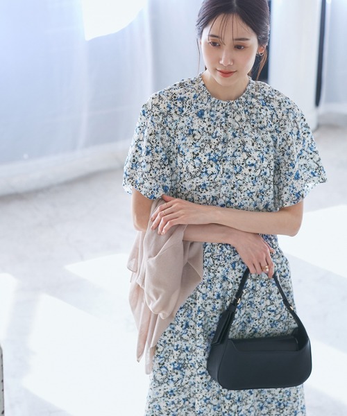 【マーレット】ピマコットン ワンピース M デイアード シャーリング ギャザー 日本限定】CARON EXCLUSIVE｜New Arrivals｜Merlette(マーレット
