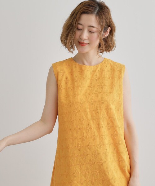 L.B CANDY STOCK 光沢 刺繍 レース ワンピース エンブロイダリー 2WAYエンブロイダリーレースワンピース – calif（カリフ）公式サイト