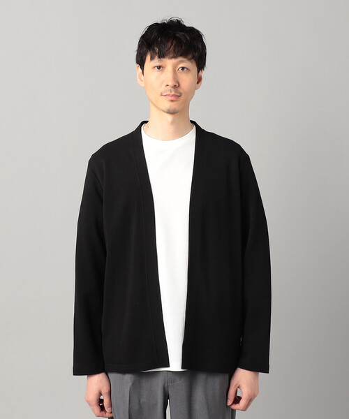 COMME CA MEN（コムサメン） カーディガン 泉州編み和紙カノコ ハッピ