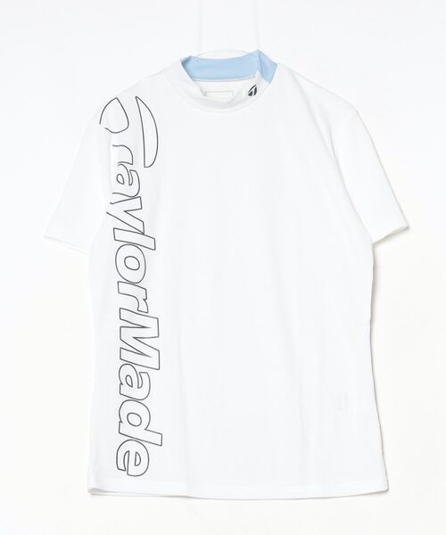 TaylorMade シャツ テーラーメイド T-ICEエアーロゴS/Sモック