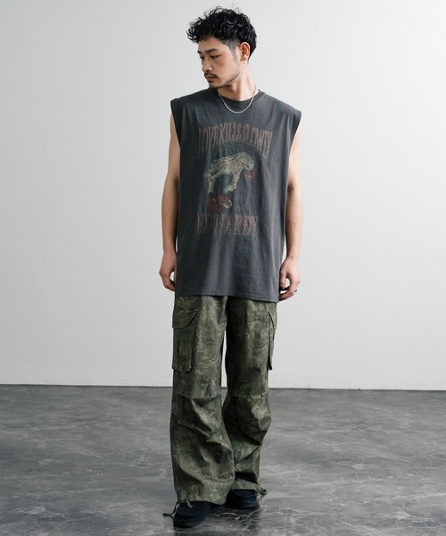 Ed Hardy タンクトップ ED HARDY エドハーディー ピグメント