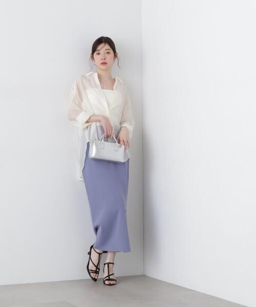 ブラウス シャツ シアーシャーリングブラウス / 1215110503 レディース シアーシャーリングブラウス | PROPORTION BODY DRESSING