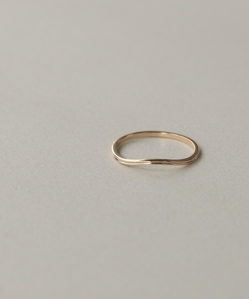 NOIR DE POUPEE 指輪 リング K10 layer ring ピンキーリング