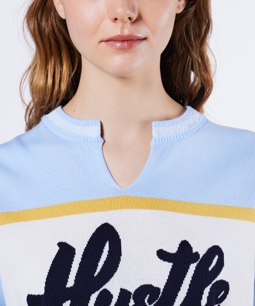 ニット セーター アセテートロゴニット レディース DOUBLE STANDARD CLOTHING ニット セーター アセテート