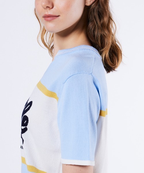 ニット セーター アセテートロゴニット レディース DOUBLE STANDARD CLOTHING ニット セーター アセテート