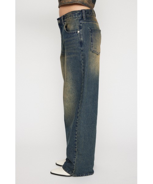 LAGUA GEM POINT WASH CLASSIC ストレートデニム LAGUA GEM | POINT WASH CLASSIC STRAIGHT デニム (ストレート