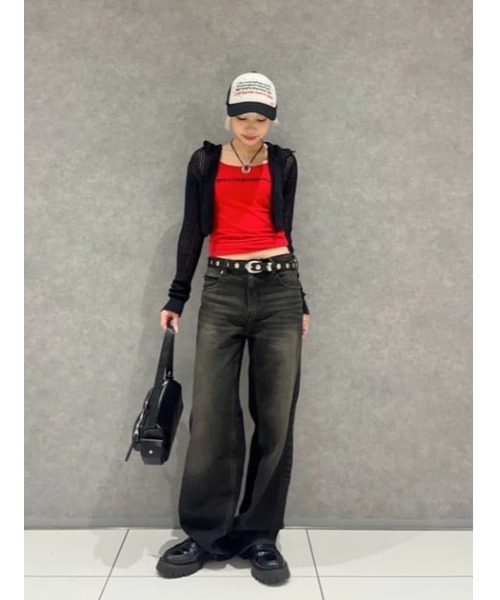 LAGUA GEM POINT WASH CLASSIC ストレートデニム LAGUA GEM | POINT WASH CLASSIC STRAIGHT デニム (ストレート
