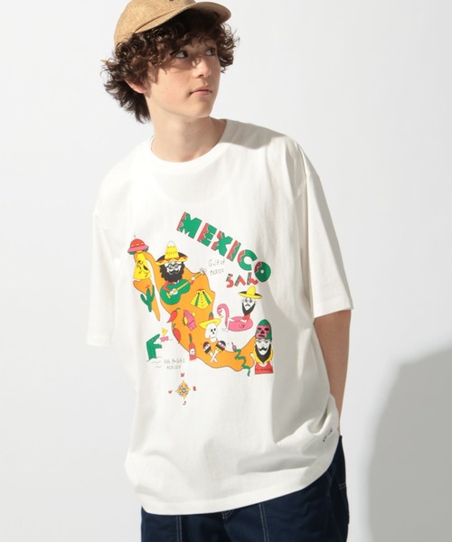 niko and… tシャツ 「MEXICOらへん」chi-beeコラボTシャツ