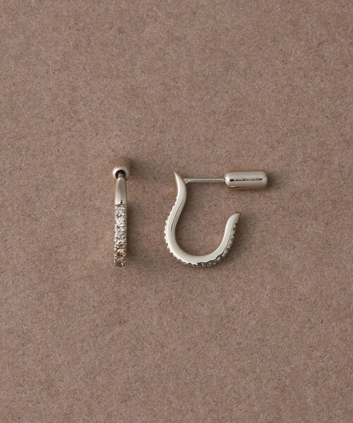 ete bijoux（エテ ビジュー） ピアス 「トーン」 K18RBG ダイヤモンド