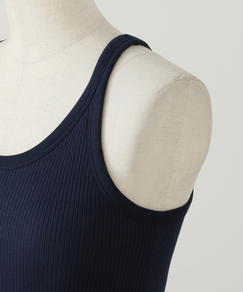 HAKUJI 「HAKUJI/ハクジ」Organic cotton asym bra TT：タンク