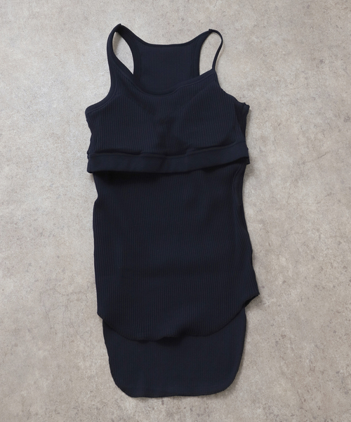 トップス HAKUJI organic cotton NS PO HAKUJI 「HAKUJI/ハクジ」Organic cotton asym bra TT：タンク