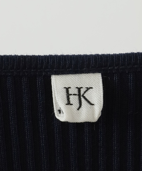 HAKUJI 「HAKUJI/ハクジ」Organic cotton asym bra TT：タンク