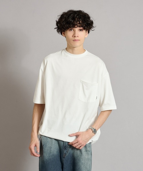 [Teket] Drying Stripe Tee /追跡付 Drying Stripe Tee Brown - teket