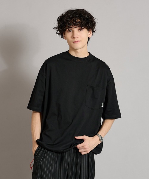 WETTEMPT tシャツ QUICK DRYING ASYMMETRY DRAW CORD TEE / 吸水