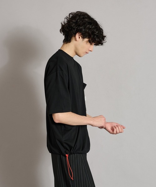 [Teket] Drying Stripe Tee /追跡付 Drying Stripe Tee Brown - teket