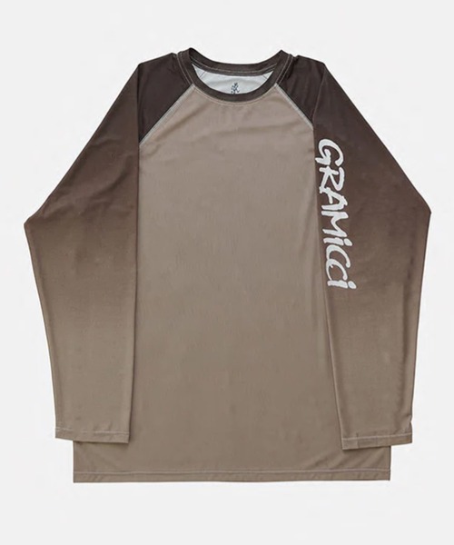 GRAMICCI（グラミチ） tシャツ UPF- Shield Long Sleeve Top 袖ロゴ