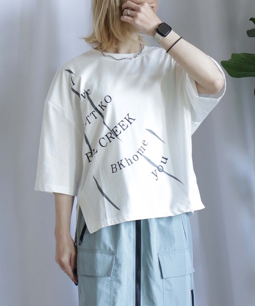 tシャツ I Love Bittoko プルオーバー レディース BITTOKO tシャツ I Love Bittoko プルオーバー レディース