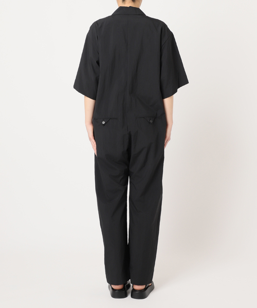 SAINT LAURENT / Draped Catsuit/オールインワン/--/ポリエステル/BLK SAINT LAURENT◇Draped Catsuit/オールインワン/--/ポリエステル/BLK