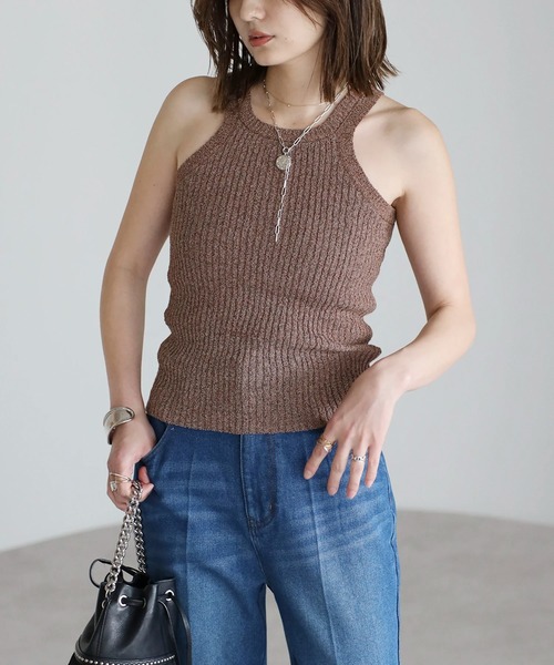 wales bonner ノースリーブ トップス タンクトップ フリンジ Ehre