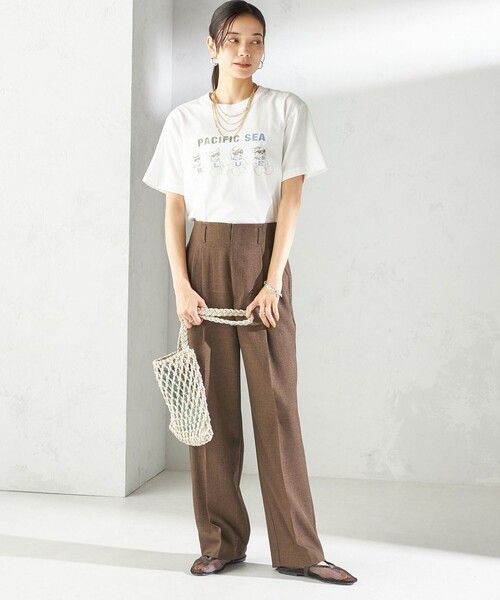 tシャツ 「SHIPS別注」Odub:「手洗い可能」プリント TEE レディース Odub tシャツ 「SHIPS別注」Odub:「手洗い可能」プリント TEE