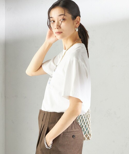 Odub tシャツ 「SHIPS別注」Odub:「手洗い可能」プリント TEE