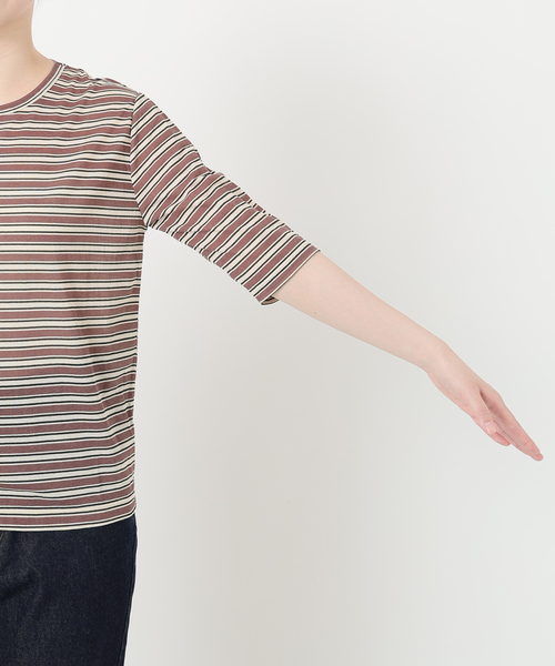 tシャツ 「追加」シアー天竺5分袖Tシャツ レディース SLOBE IENA tシャツ 「追加」シアー天竺5分袖Tシャツ レディース
