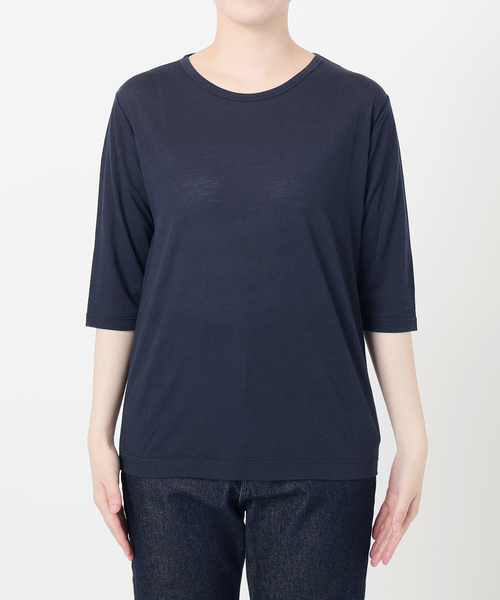 tシャツ 「追加」シアー天竺5分袖Tシャツ レディース SLOBE IENA tシャツ 「追加」シアー天竺5分袖Tシャツ レディース