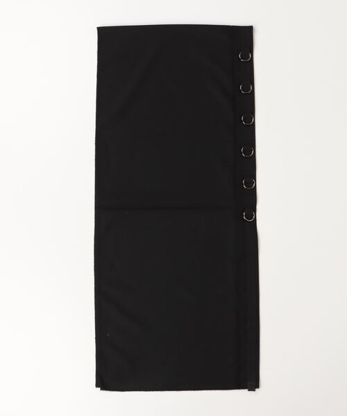 kiryuyrik キリュウキリュウ ヒップハングマフラー kiryuyrik - Black & White Check Hip Hung Muffler / チェック