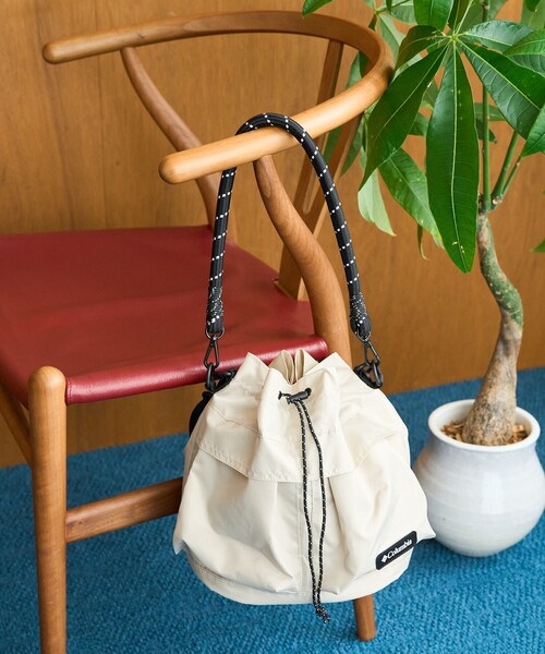 ショルダーバッグ バッグ 限定展開 Columbia × FREAK'S STORE/コロンビア 別注 アウトポケット 巾着 2way バッグの画像