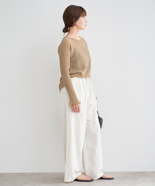 【新品未使用】Ateliers Francais 長袖シャツ　イエナ別注 IENA ブラウス シャツ 「追加」LES ATELIERS FRANCAIS DE CONFECTION