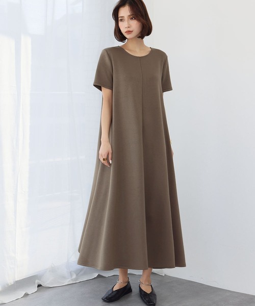 ELFRANK 半袖ワンピース FREE オフホワイト レディース : ZOZOTOWN