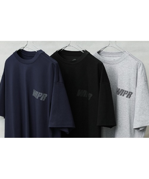 WAIPER.inc tシャツ WP1135 リフレクタープリント トレーニングTシャツ