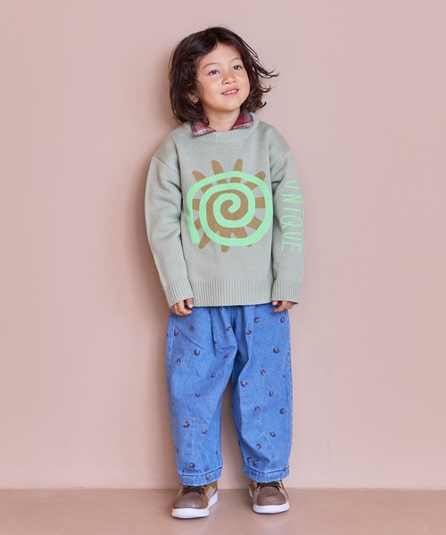 MARKEY'S（マーキーズ） ワイドパンツ パンツ レオパードデニム