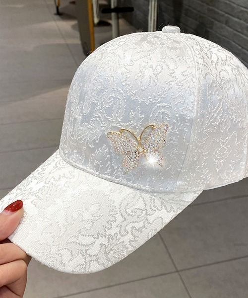 レディース キャップ お洒落　帽子 花 ロゴ クラブキャップ 水色 きれいめ 楽天市場】【5倍ポイント！毎週土曜日！】 キャップ レディース
