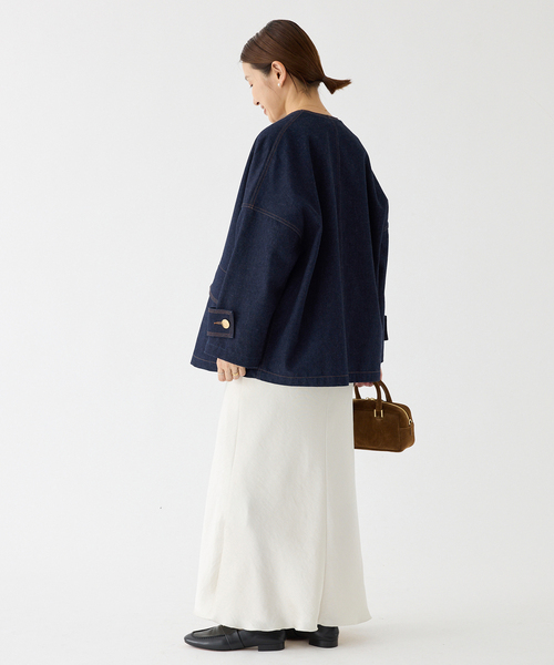 「美品」マッキントッシュ別注デニムコート 別注】MACKINTOSH / HUMBIE デニム コート（その他アウター