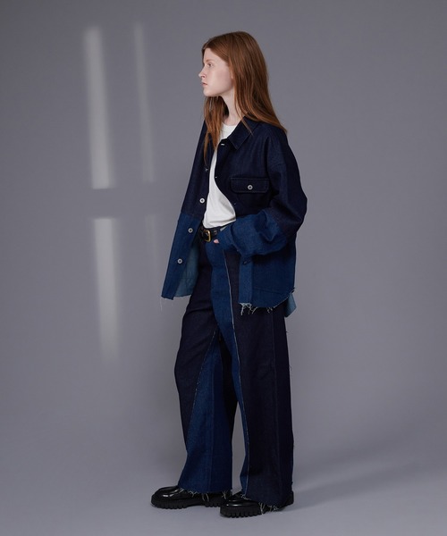 「ONCILY」 デニムパンツ LARGE インディゴブルー メンズ