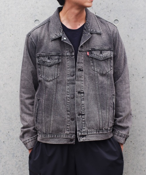 Levi's ブラック デニムジャケット S Levi's ブラックデニムジャケット